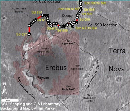 berblick an Sol 630