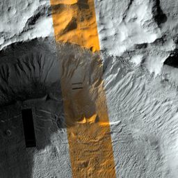 Gully in Terra Sienum